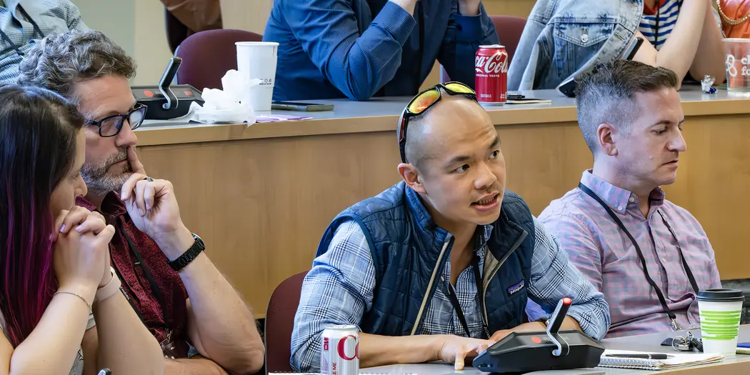 Alumni participate in a panel at MIT Sloan Reunion 2023