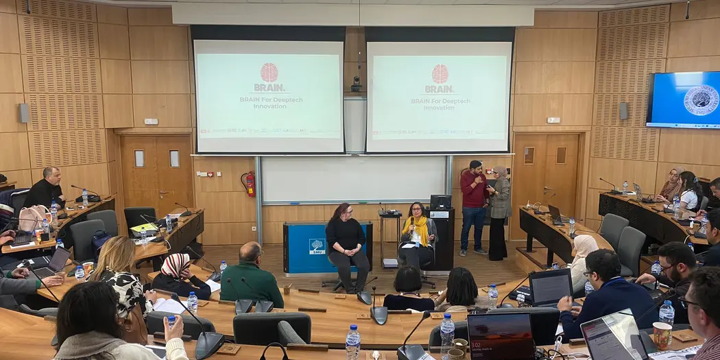 Lecture Hall with students 