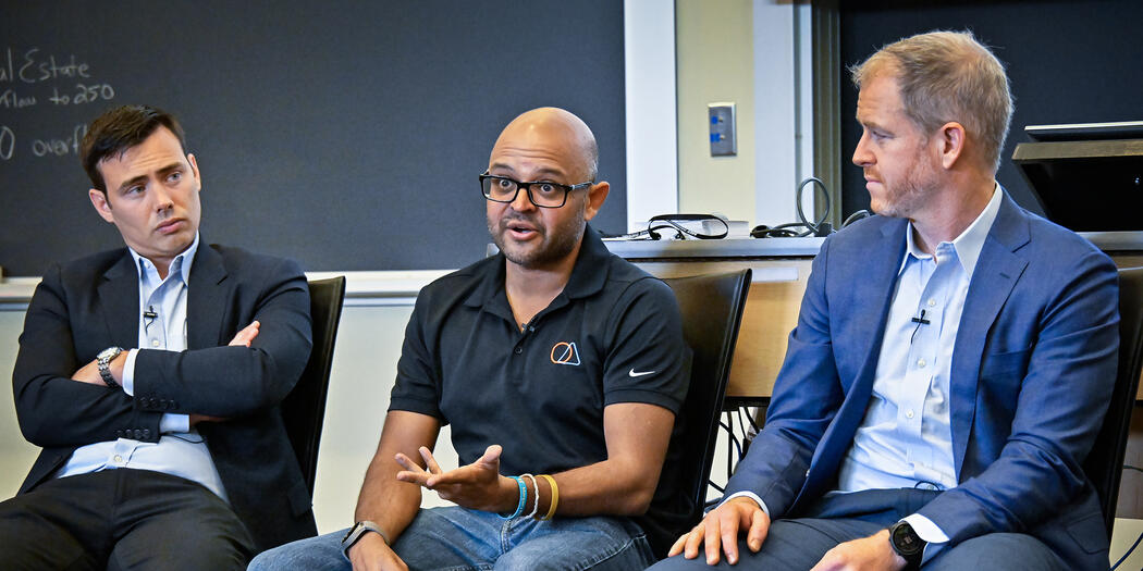 Zvi Gordon, Dipul Patel, and Ryan Sheinbein participate in “The Digitalization and Infrastructure of Real Estate” at MIT Sloan Reunion 2024