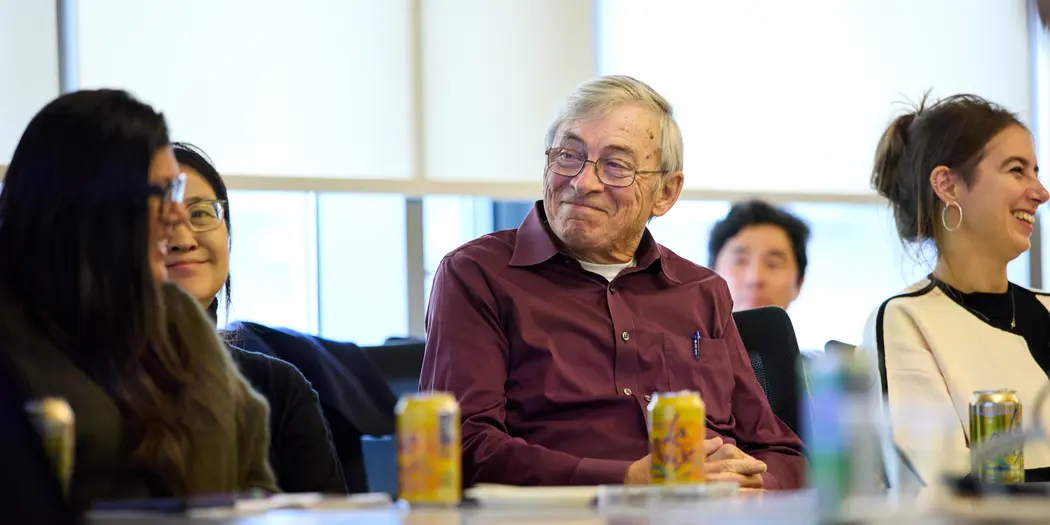 Attendees at the weekly IWER research seminar