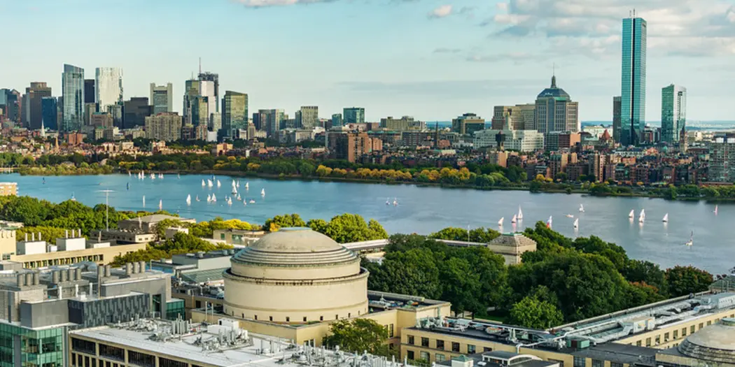 Picture overlooking MIT and the Charles