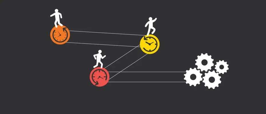 Illustration of agile management