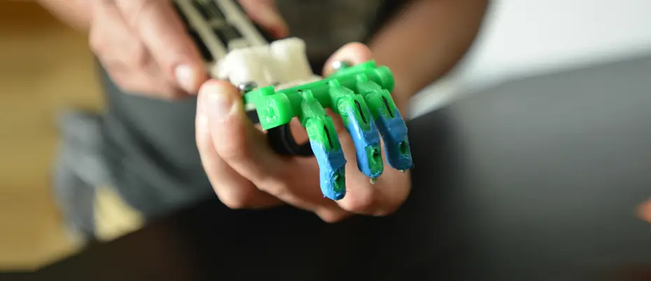 3D printed hand