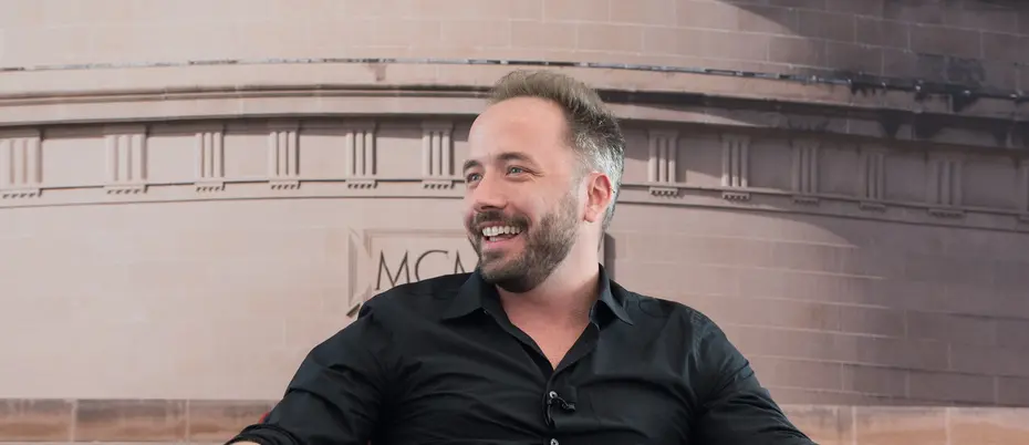 Drew Houston speaking at MIT