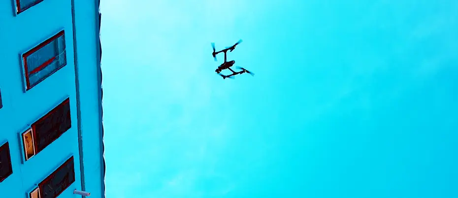 A thermal imaging test flight by an Airworks drone