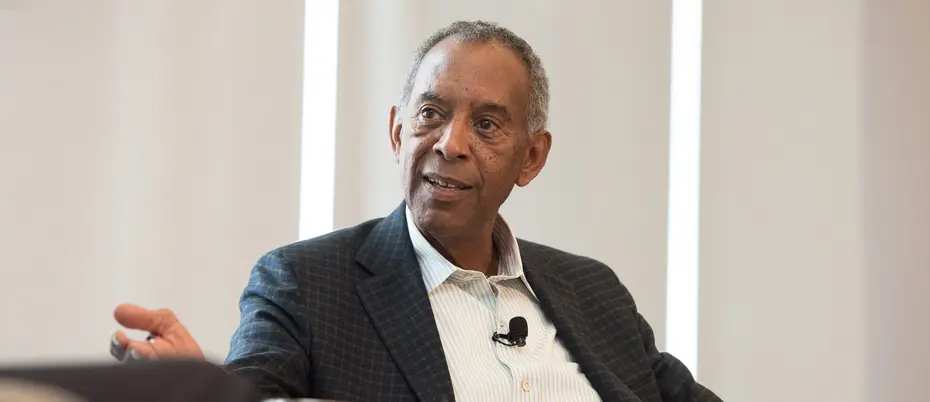 John Thompson speaking at MIT