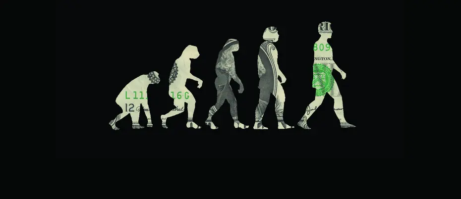 evolving people with dollars behind