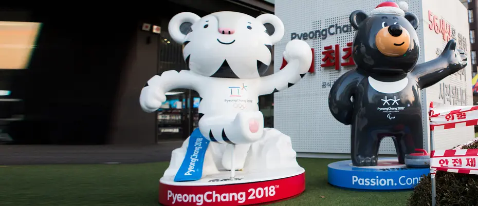Pyeong Chang Olympic mascots