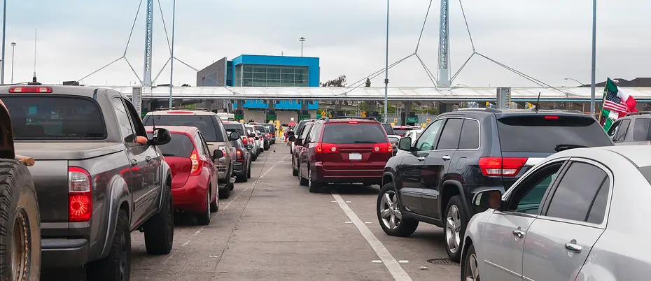 U.S.-Mexico border crossing