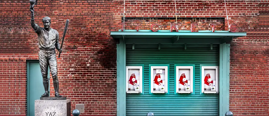 Fenway Red Sox Ticket Booth