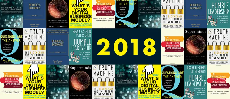 2018 MIT Sloan faculty books