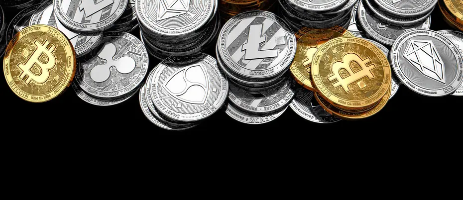 Various cryptocurrency coins