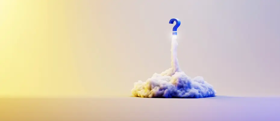 Graphic question mark