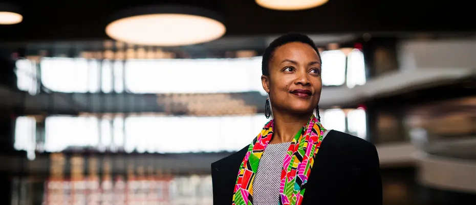 Photograph of Shalanda H. Baker, deputy director for energy justice at the U.S. Department of Energy