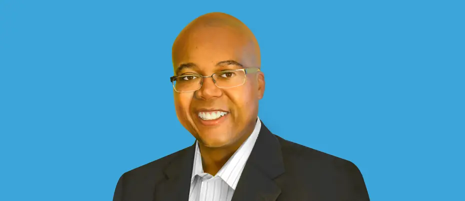 A photo illustration of Kerry Bowie