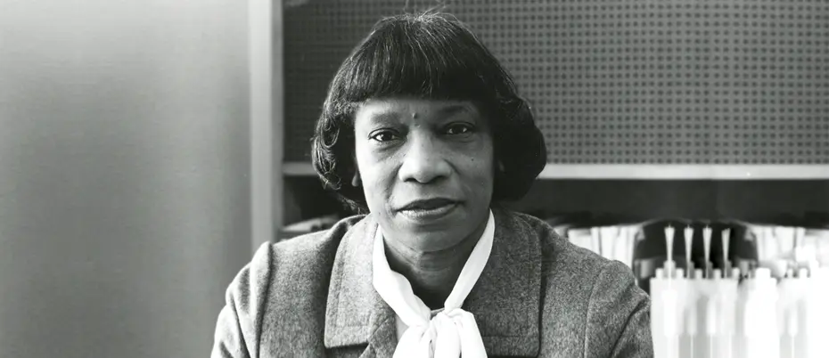 Photograph of Phyllis Wallace in 1975