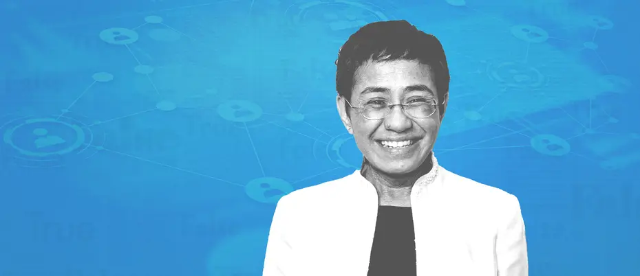 Portrait of Maria Ressa