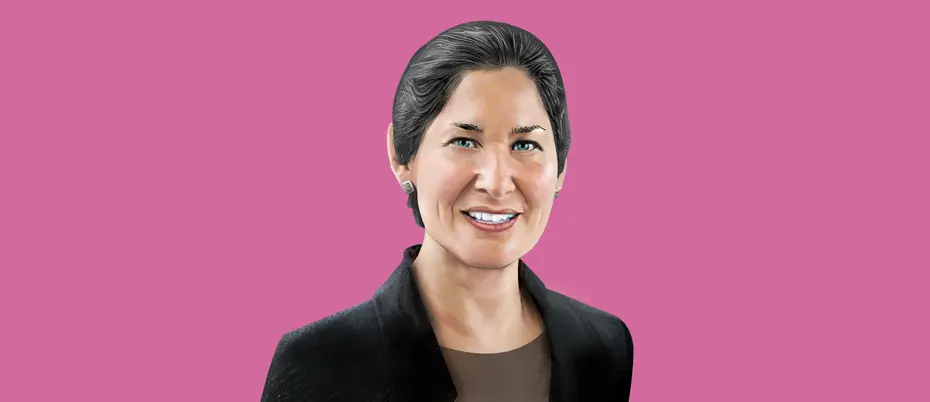 Kate Liburdi, COO and co-founder at Conversifi, smiles at the viewer. Her hair is pulled back from her face. 