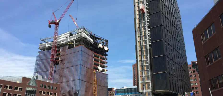 Building construction site