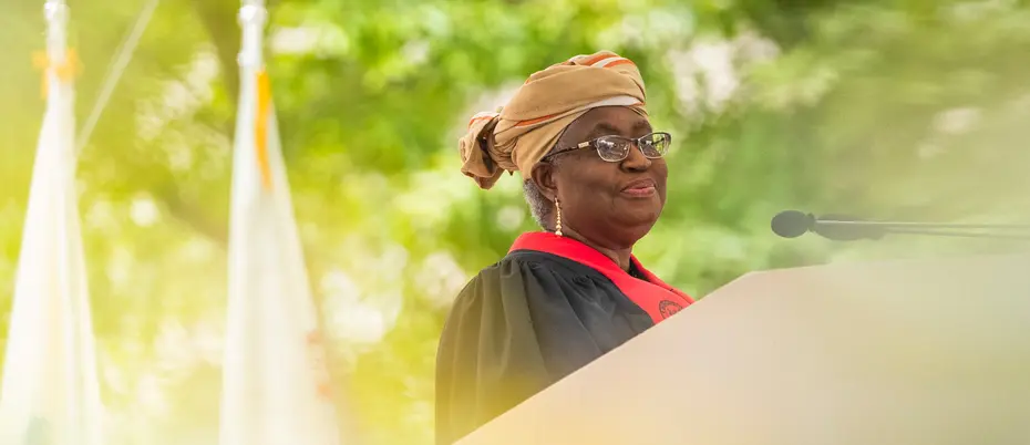Ngozi Okonjo Iweala delivers MIT's commencement speech