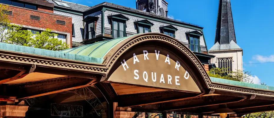 Harvard Square news kiosk