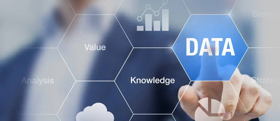 Concept about the value of data for information and knowledge