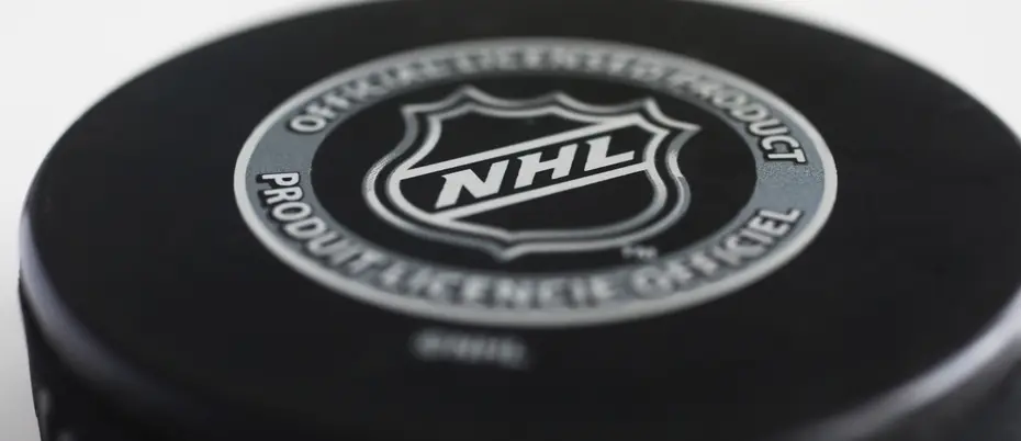 NHL hockey puck