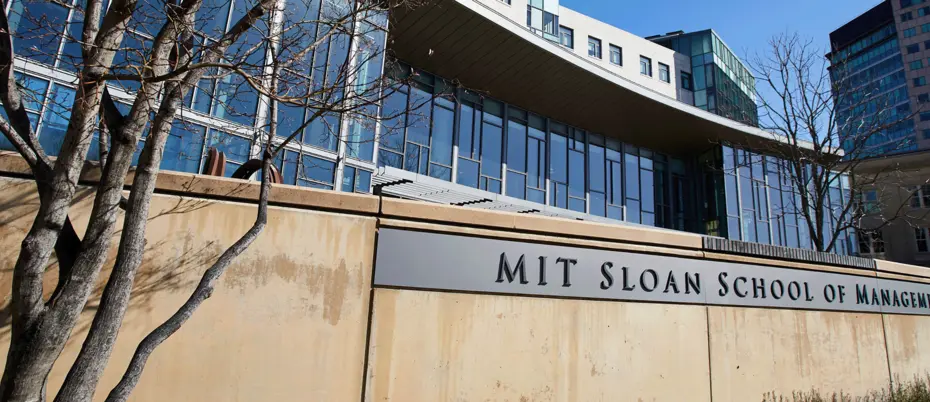 External photo of MIT Sloan School of Management