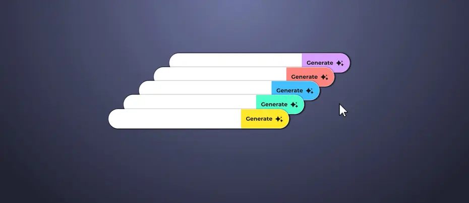 Various AI prompt generate fields