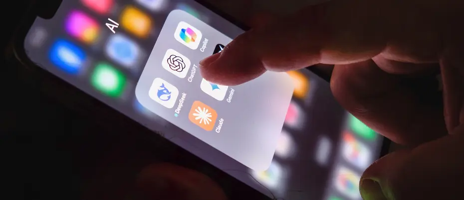 AI applications on a mobile device
