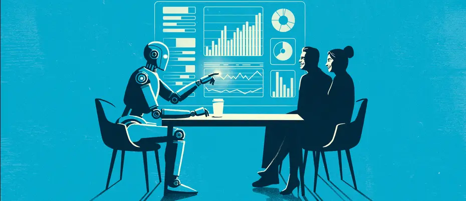 AI robot advising couple