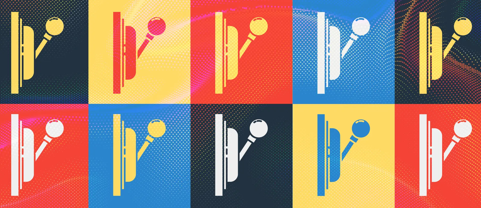 10 levers in various colors