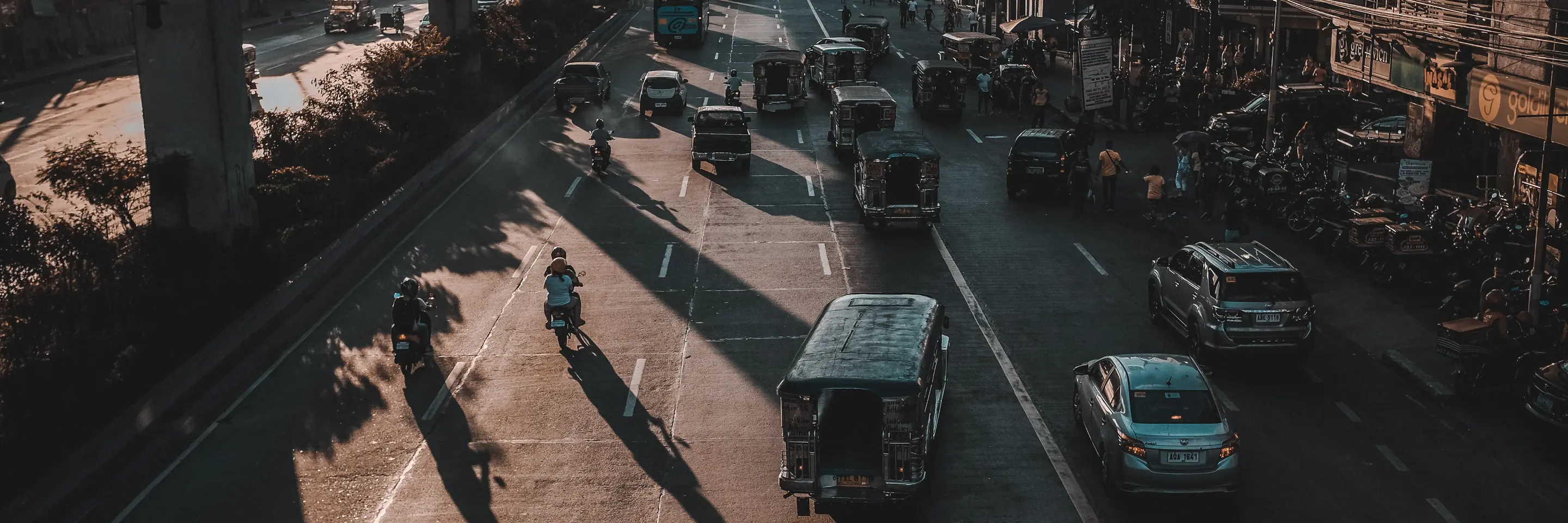 Traffic in Manila, Philippines