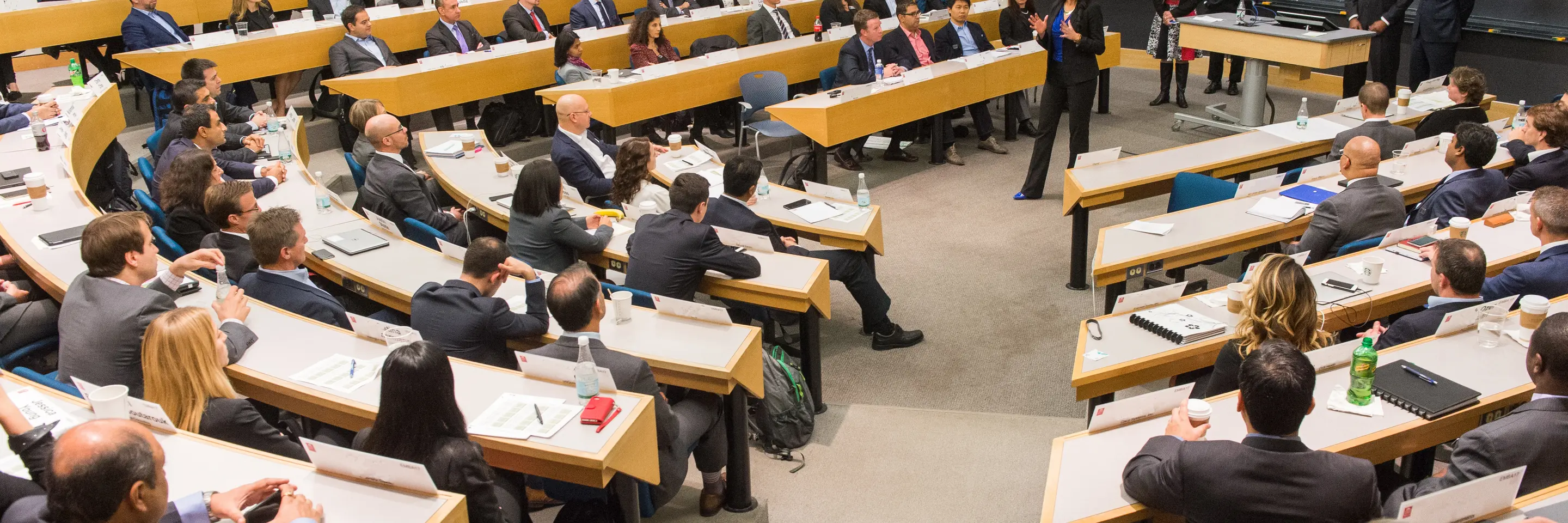 MIT EMBA Classroom with students