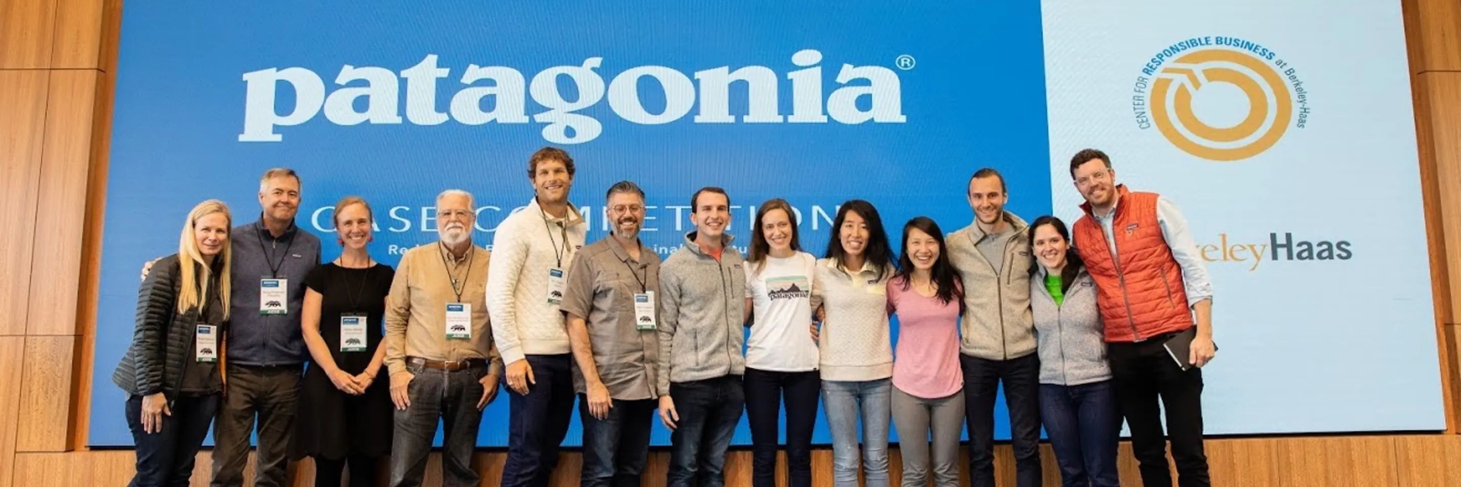 Group shot at Patagonia case competition