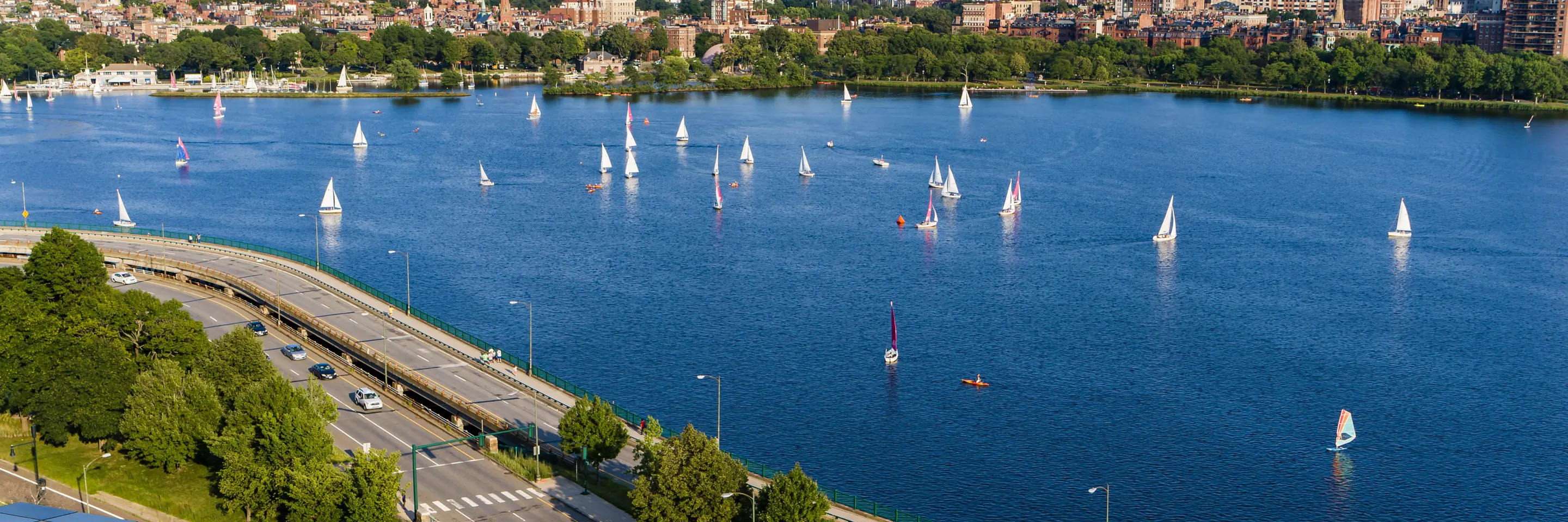 A photo of the Charles River