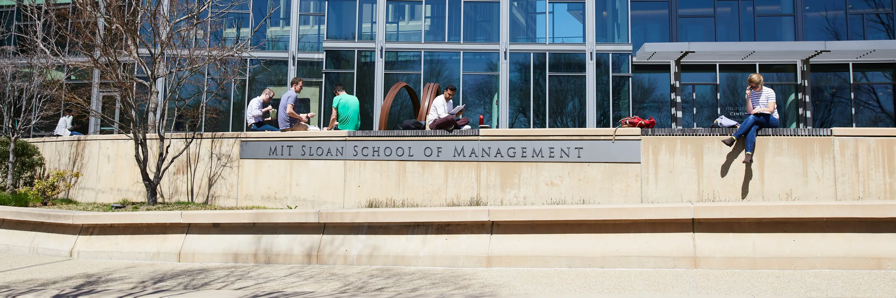 A photo of MIT Sloan