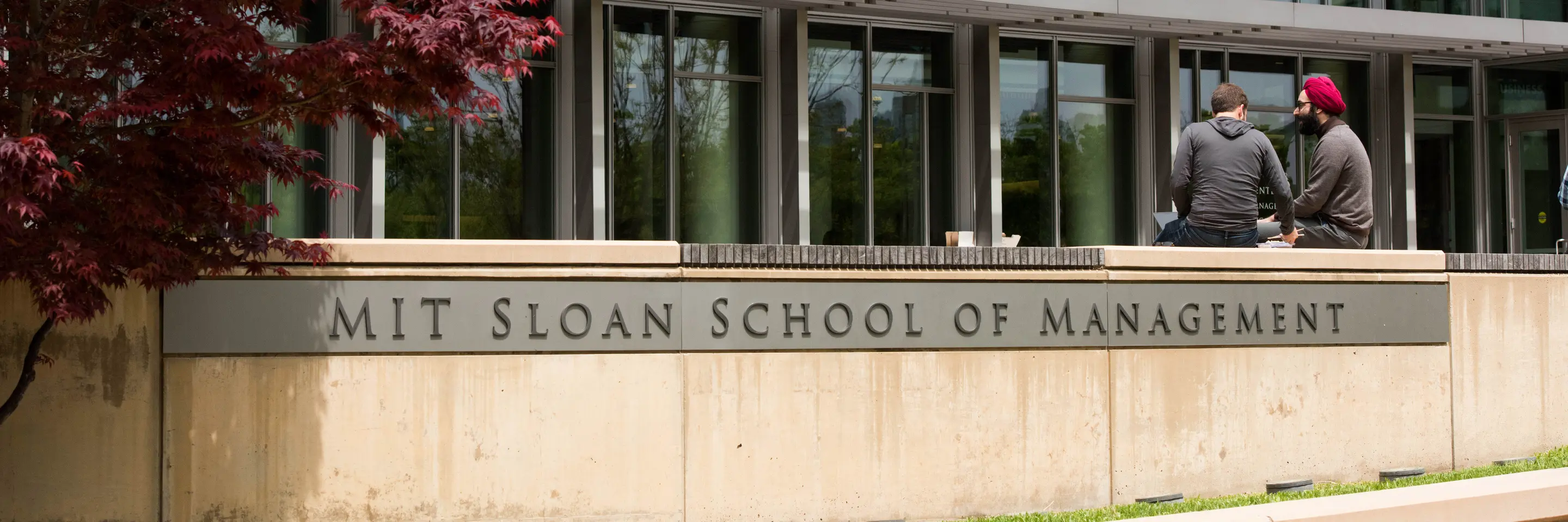 A photo of MIT Sloan