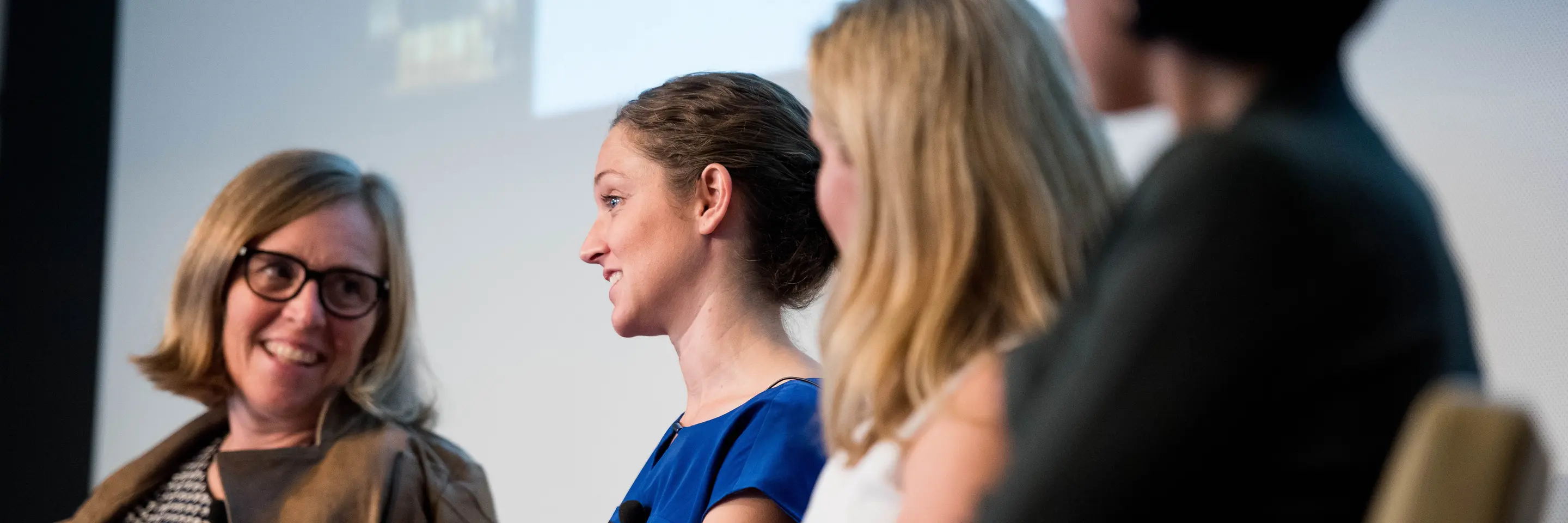A photo of a women's panel