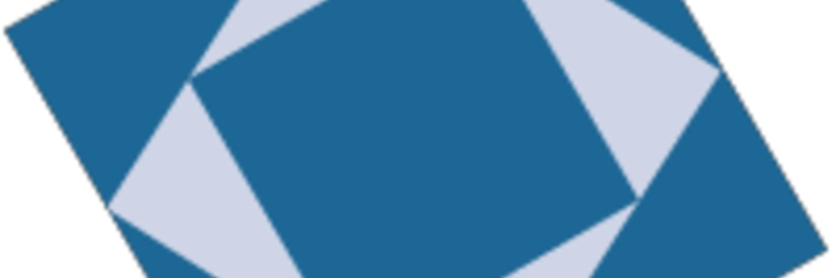 This is an image of nested blue squares that is part of the IWER logo