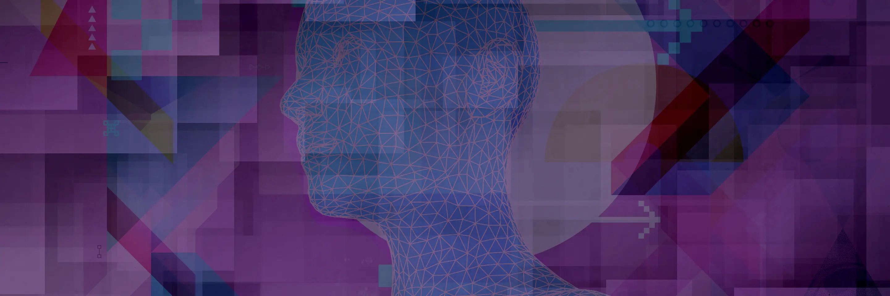 artificial intelligence algorithmic art with robot