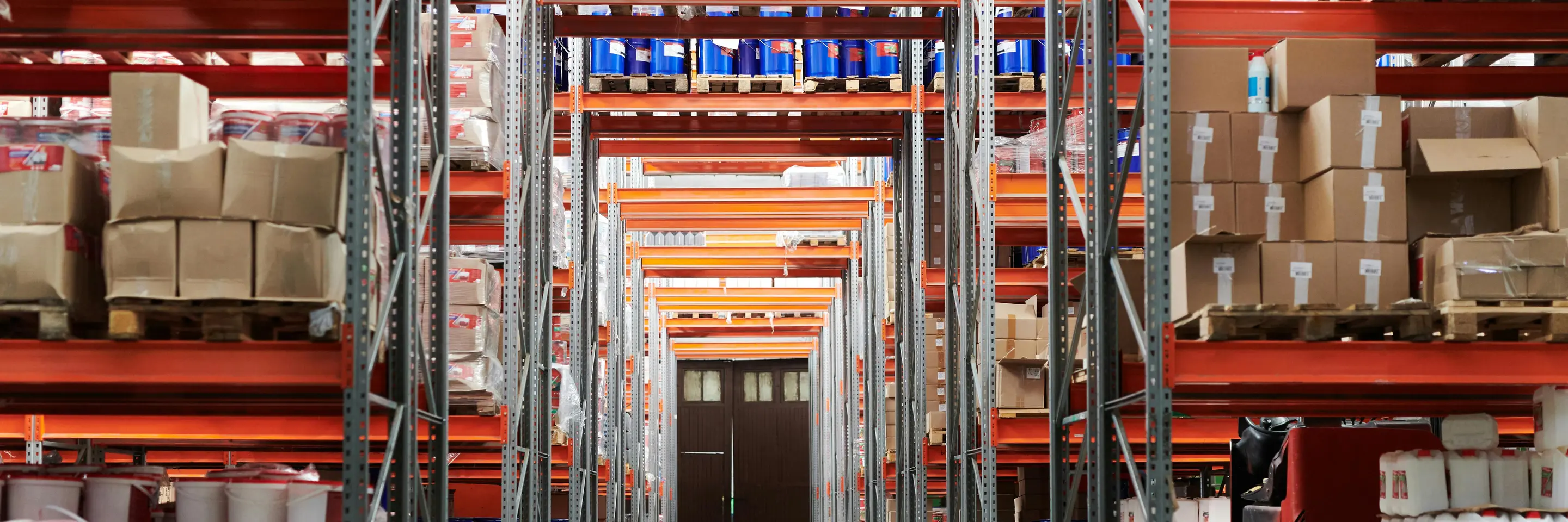 Image of the interior of a warehouse