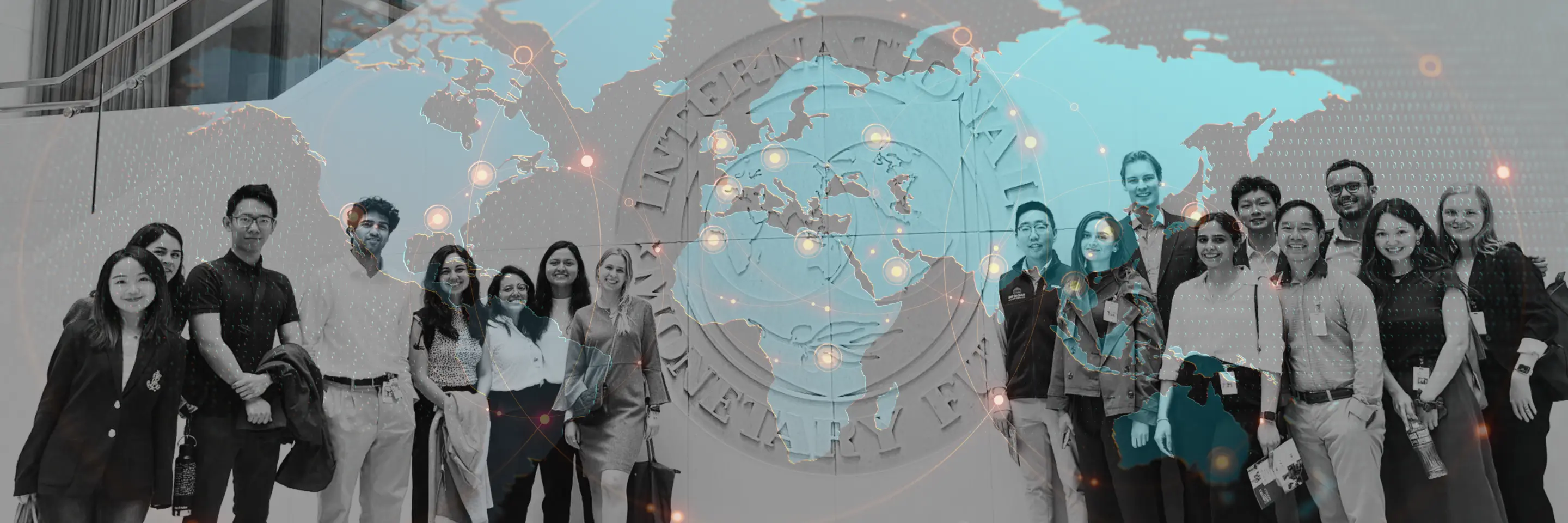 SEID Club members at the IMF office