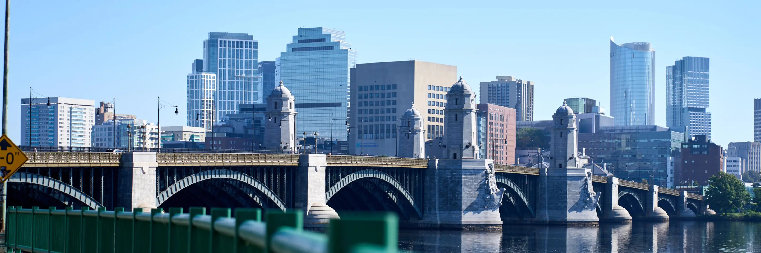 Longfellow bridge on a sunny day