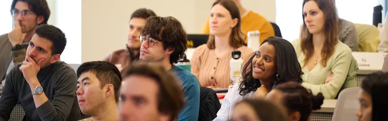 Students in a classroom