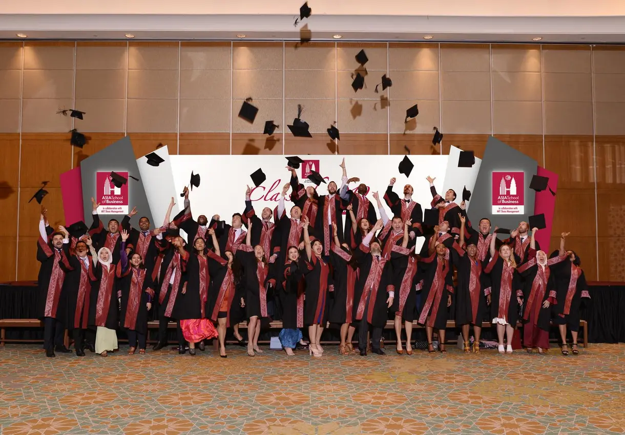 ASB 2019 Commencement Graduation Hat-Throwing 