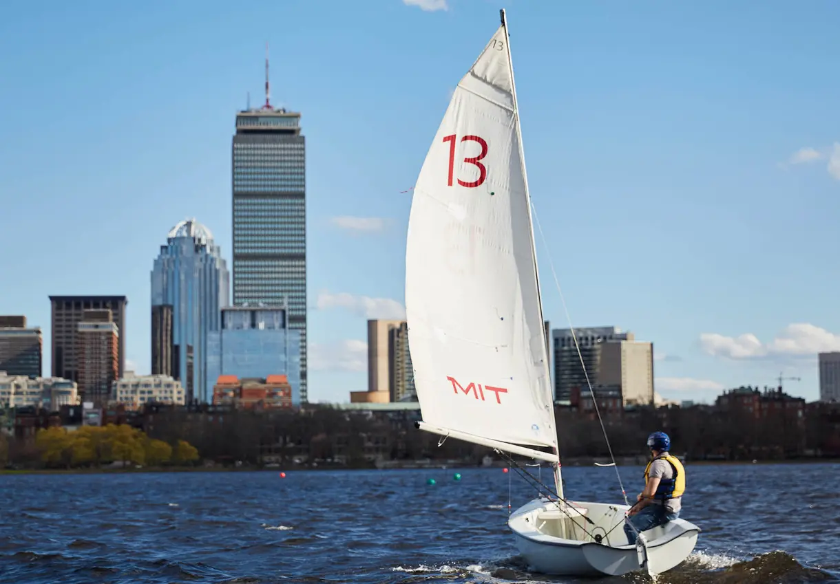 MIT sailing on the Charles