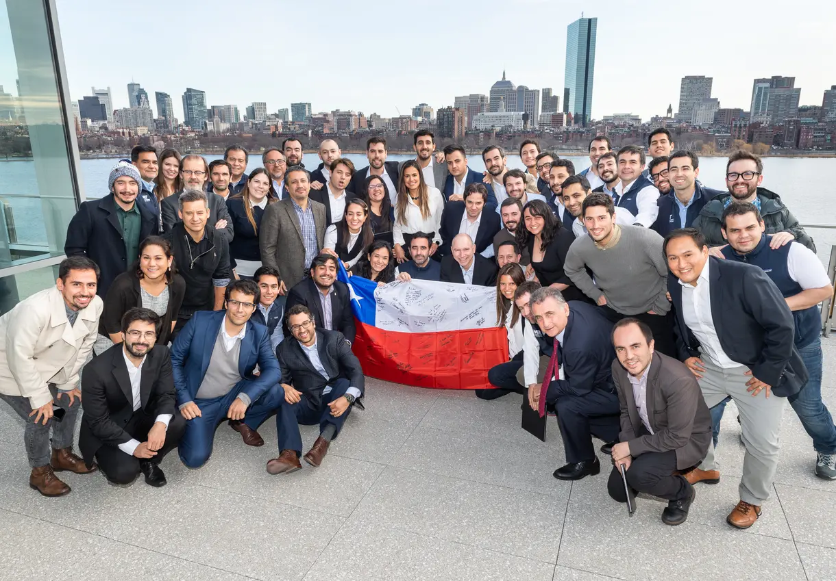 UChile Group Photo at Graduation Luncheon