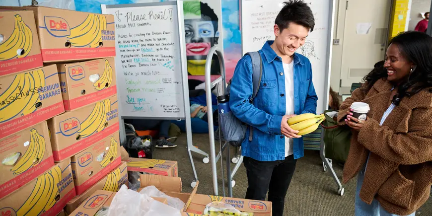 Lili and Zach at the Banana Lounge