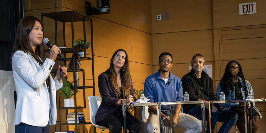 Alumni entrepreneurs pitch their ideas at MIT Sloan Reunion 2023
